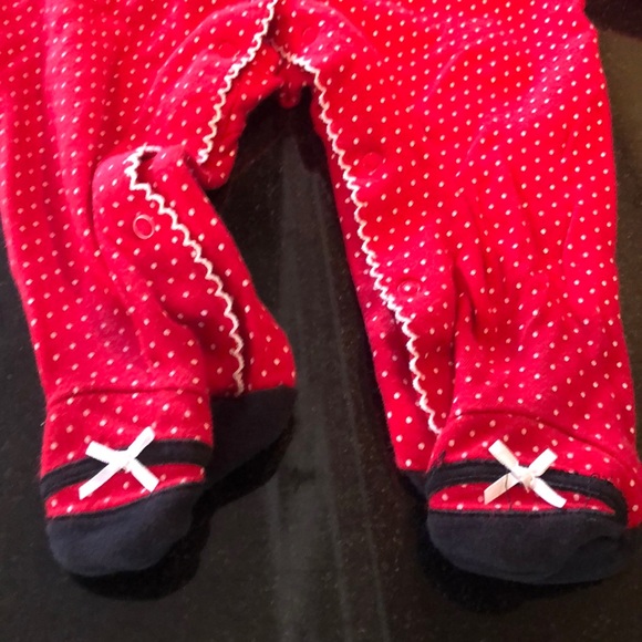 Adorable “My First Christmas” footed pajamas - Picture 5 of 5